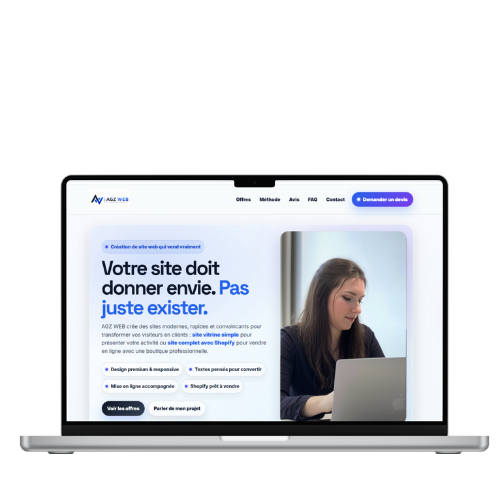 Site vitrine simple