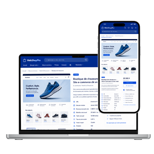 Création boutique Shopify professionnelle